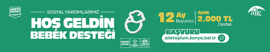 Konya Büyükşehir sosyal yardım