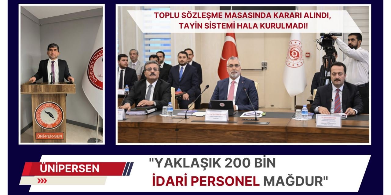 Üniversite idari personelinin tayin krizi çözüm arıyor