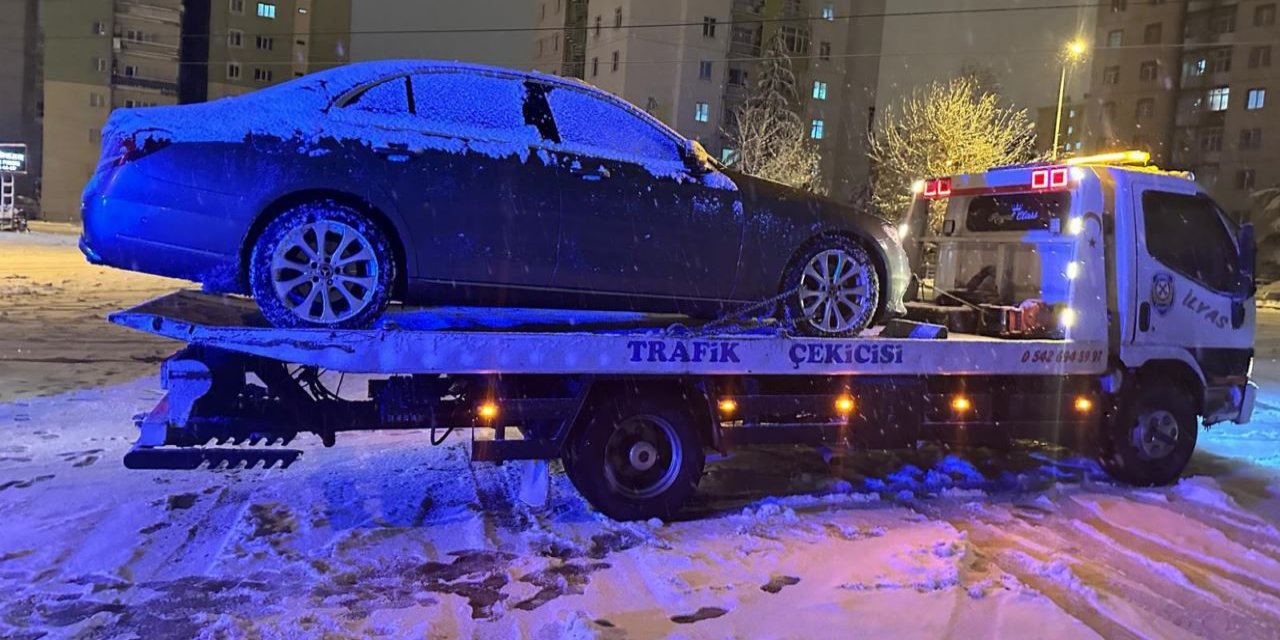 Karda drift sevinci, cebini yaktı