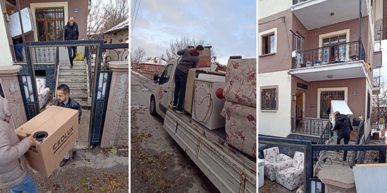 Kızı tarafından evden kovulan anneye yardım eli