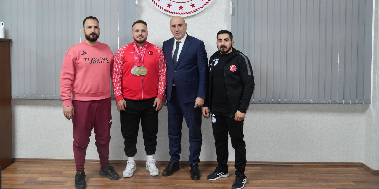 Avrupa Şampiyonundan Öztürk'e ziyaret