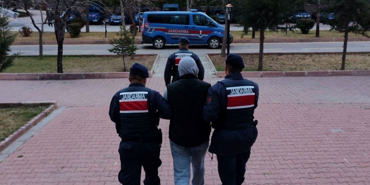 Aksaray'da uyuşturucudan 10 yıl ceza alan kişi yakalandı