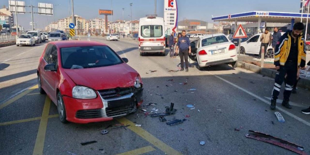 Aksaray’da kaza: 1’i Çocuk 2 kişi yaralandı