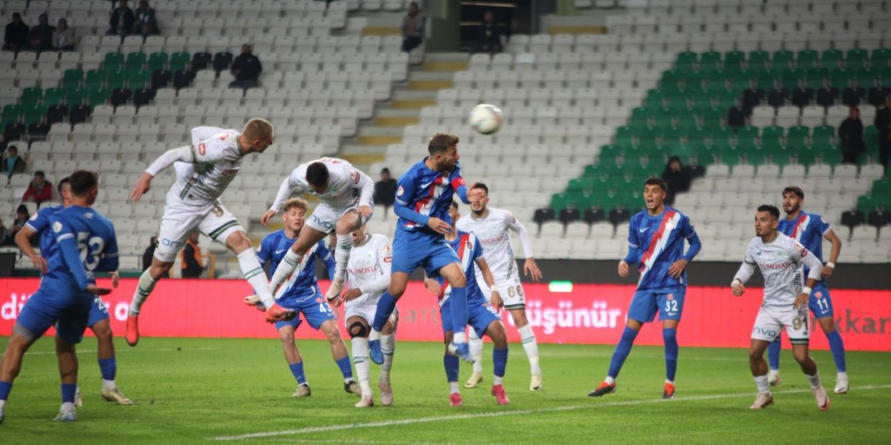 Konyaspor’dan gol yağmuru: Kepezspor’a 9-0