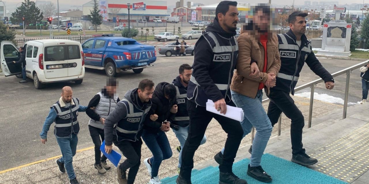 Karaman'da dolandırıcılık şüphelisi 3 kişi tutuklandı