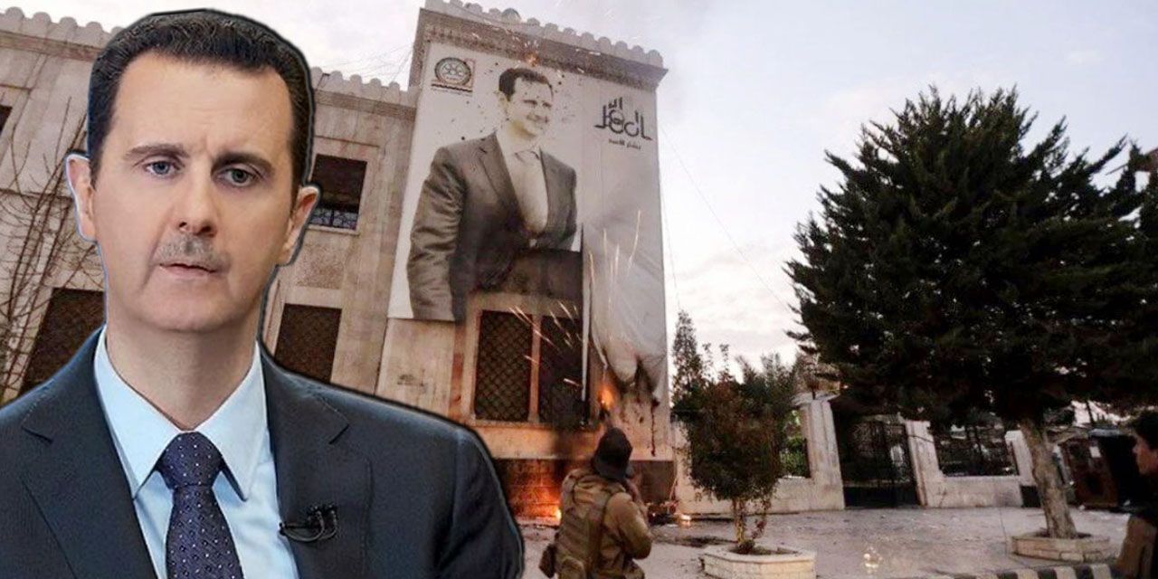 Dünya gündemini sarsacak iddia: Esad Suriye'den kaçtı!