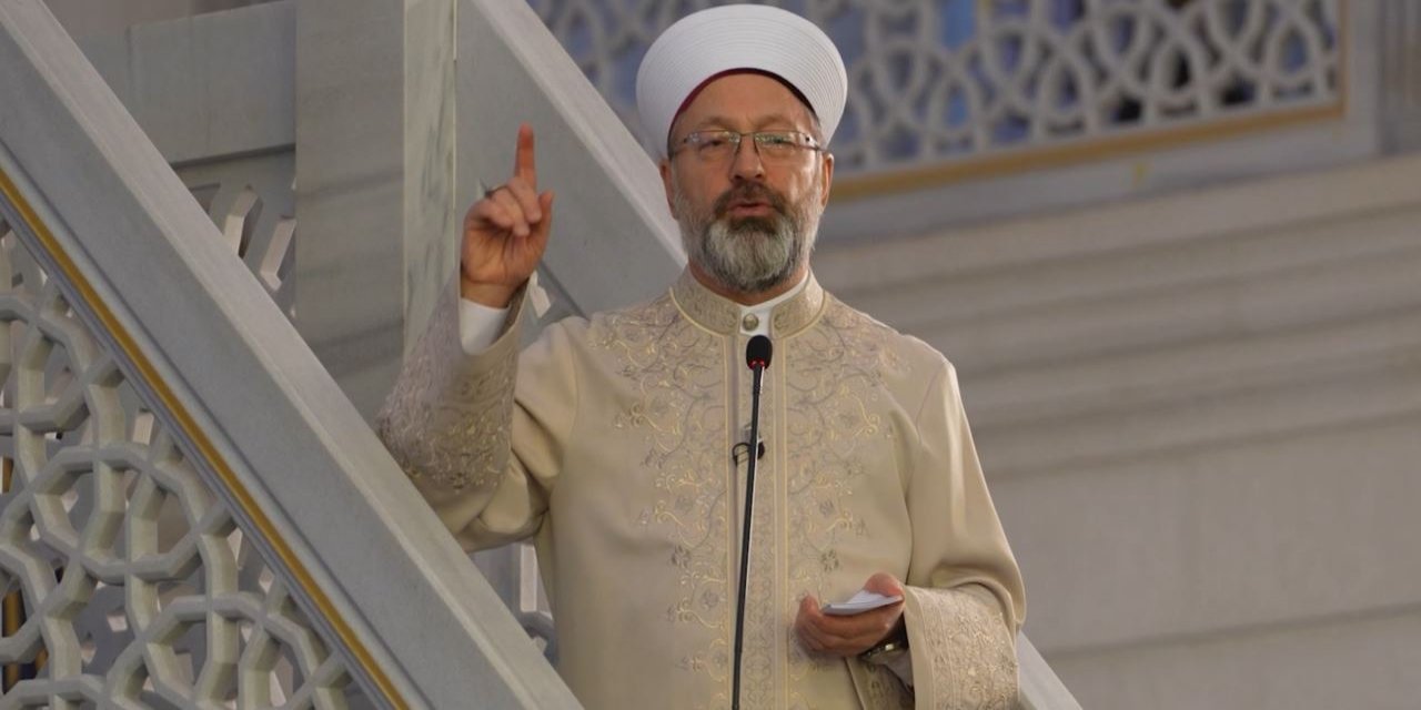 Ali Erbaş’tan Nur Camii’nde Umut Dolu Mesajlar