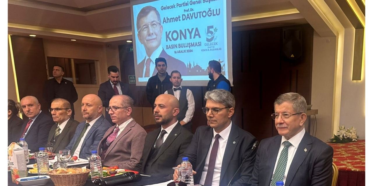 Davutoğlu'ndan Konya'da Önemli Açıklamalar