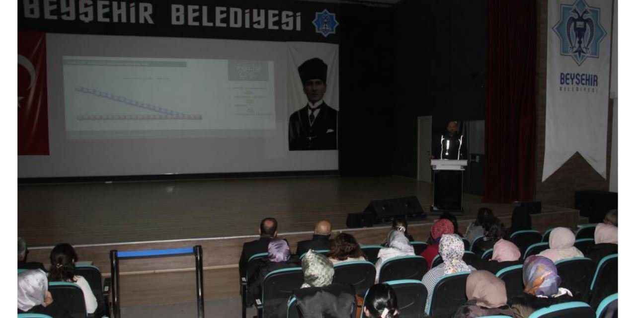 Beyşehir’de annelere madde bağımlılığına karşı bilinçlendirme semineri