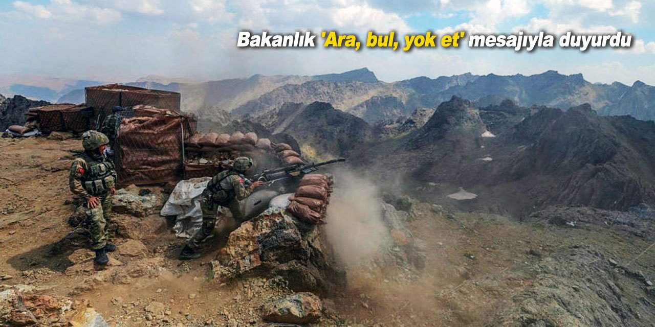MSB’den Irak ve Suriye'de PKK’ya darbe