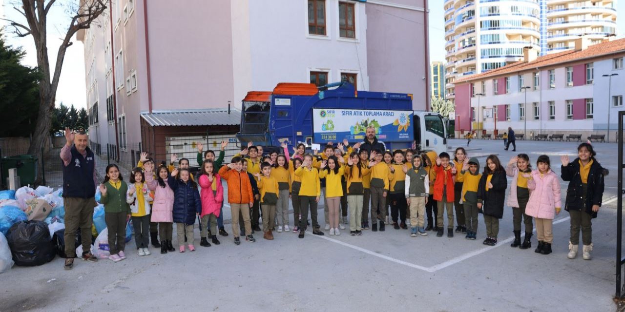 Selçuklu okulları sıfır atık yarışına girdi