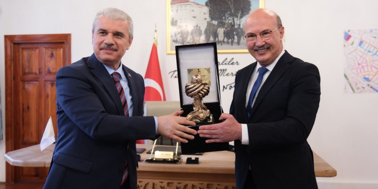 Vali Akın, Başkan Köksal’ı ziyaret etti