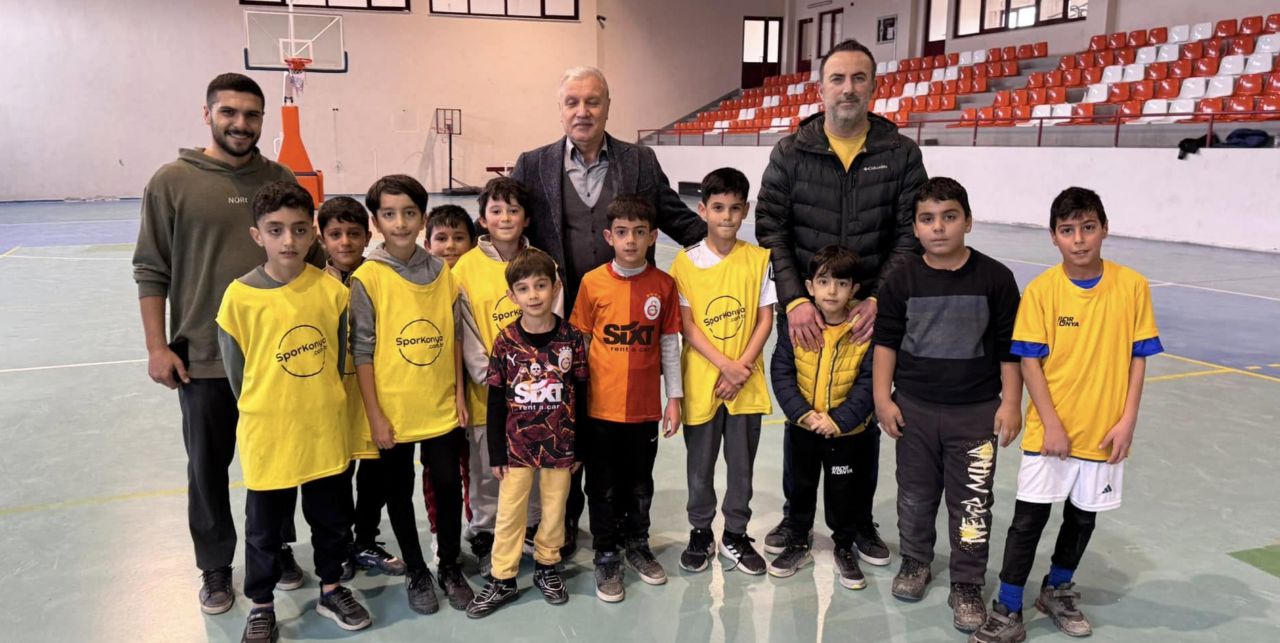 Başkan Sertdemir spor yapan çocuklarla buluştu