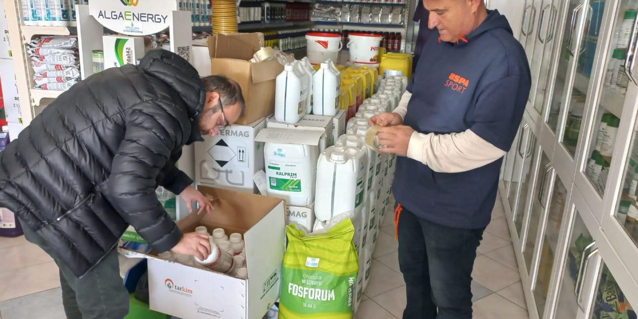 Bitki koruma ilaçları takipte