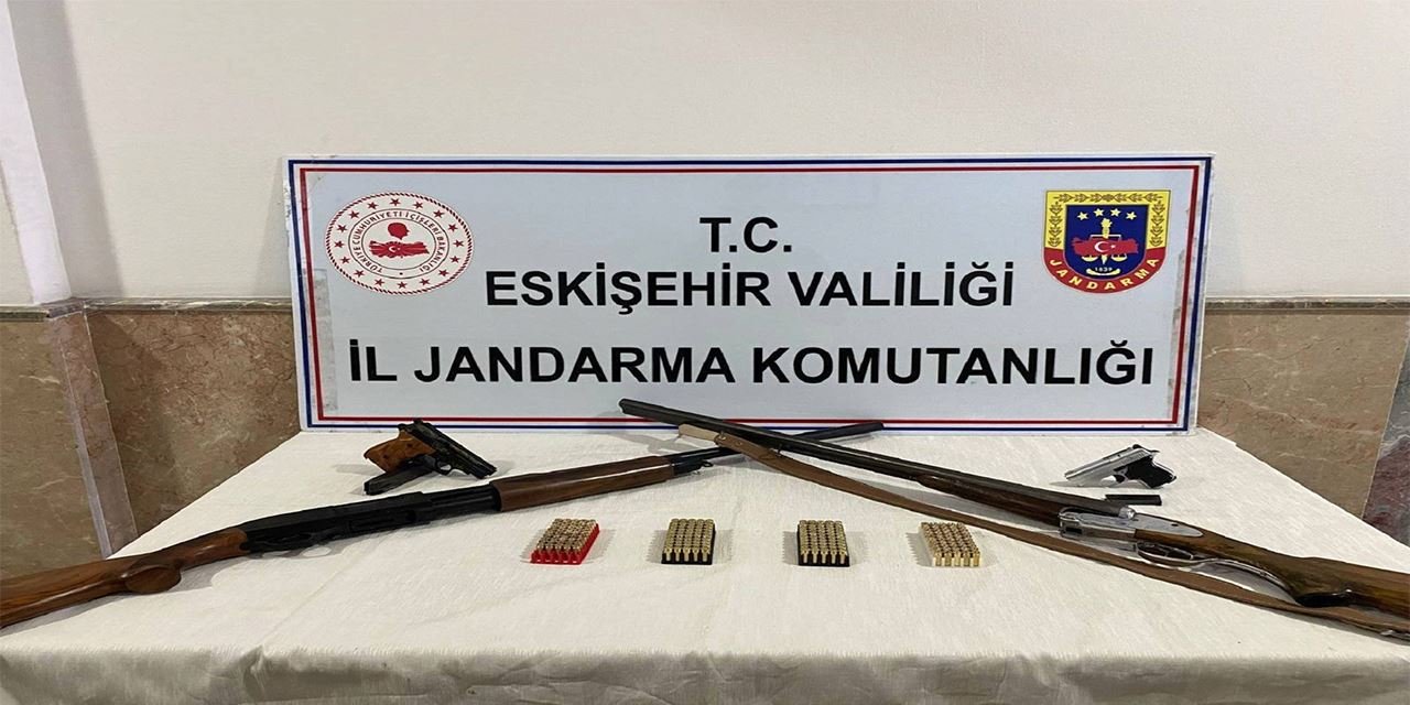 İş yerinde cephanelik bulundu! Şüpheli yakalandı