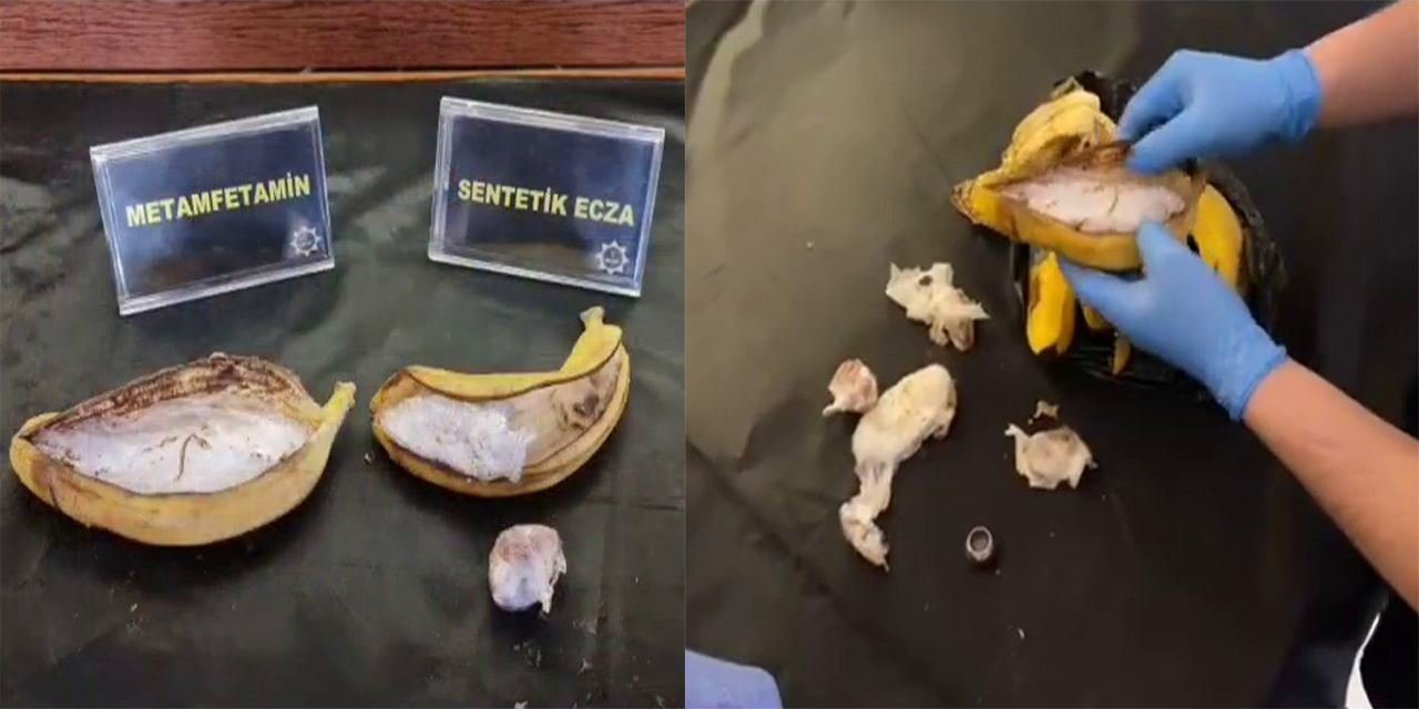 Akılalmaz yöntem! Muzlardan uyuşturucu çıktı