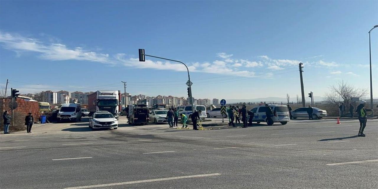 Polatlı’da hafriyat kamyonu çarptı: 1 ölü