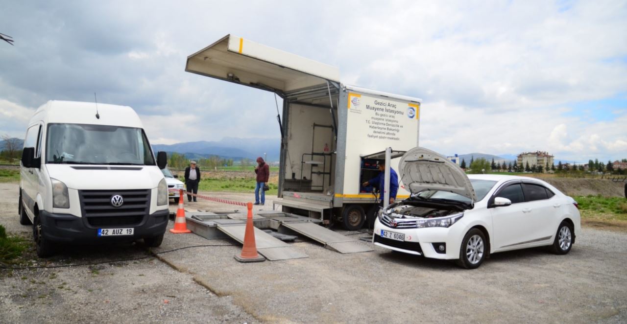 Sarayönü’nde Mart ayı araç vizeleri yapılacak