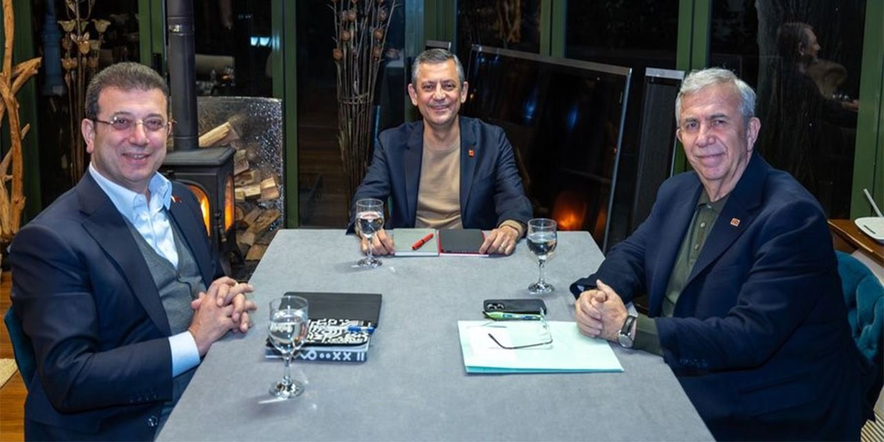Özel, İmamoğlu ve Yavaş’la kritik toplantıda bir araya geldi