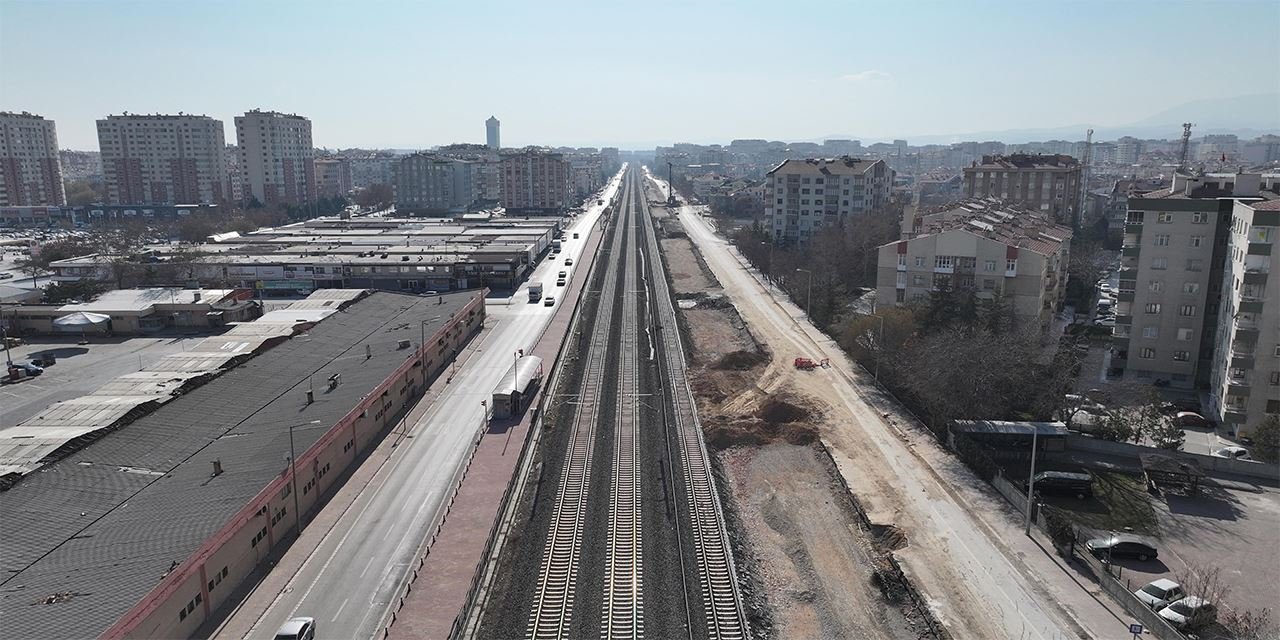 KONYARAY Banliyö Hattı genişliyor: Birinci etap 23 kilometreye ulaştı!