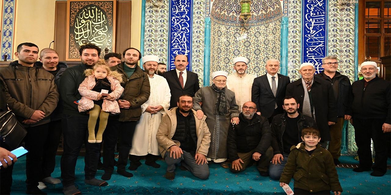 Vali Akın ve Başkan Altay, Mescid-i Aksa İmamı ile Kandil’de Buluştu