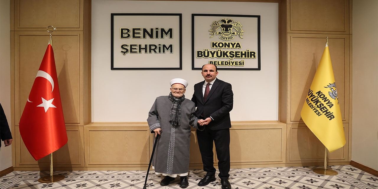 Başkan Altay, Mescid-i Aksa İmamı Şeyh İkrime Sabri’yi ağırladı