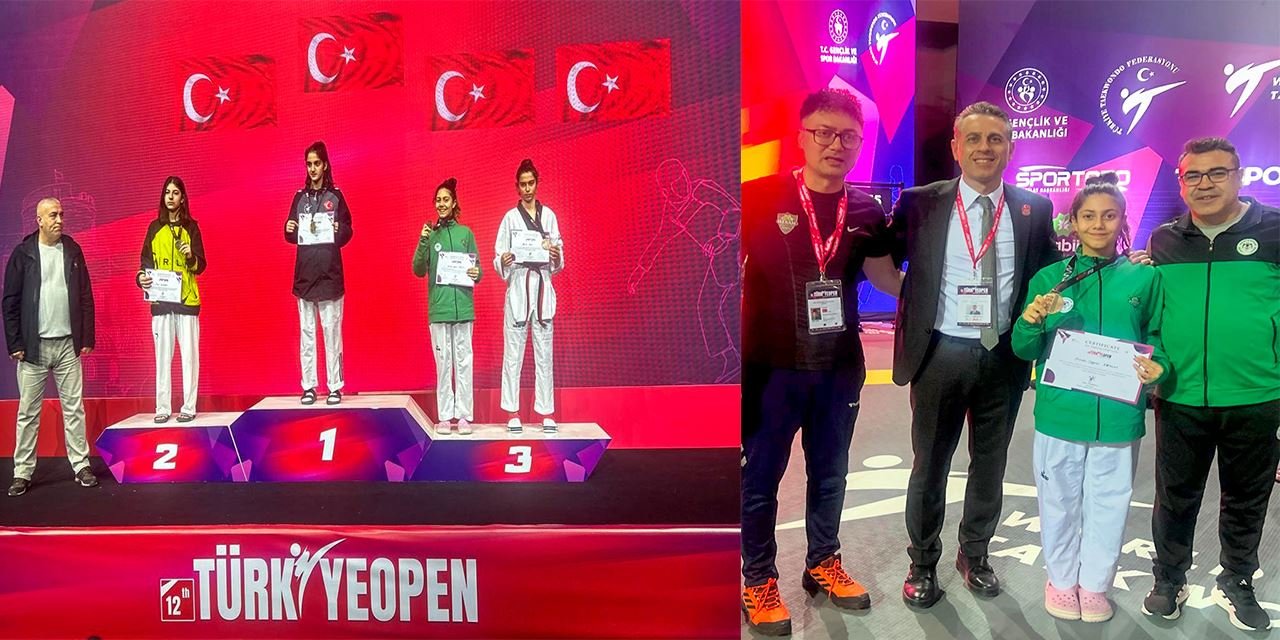 MERAM BELEDİYESPOR’A ULUSLARARASI MADALYA