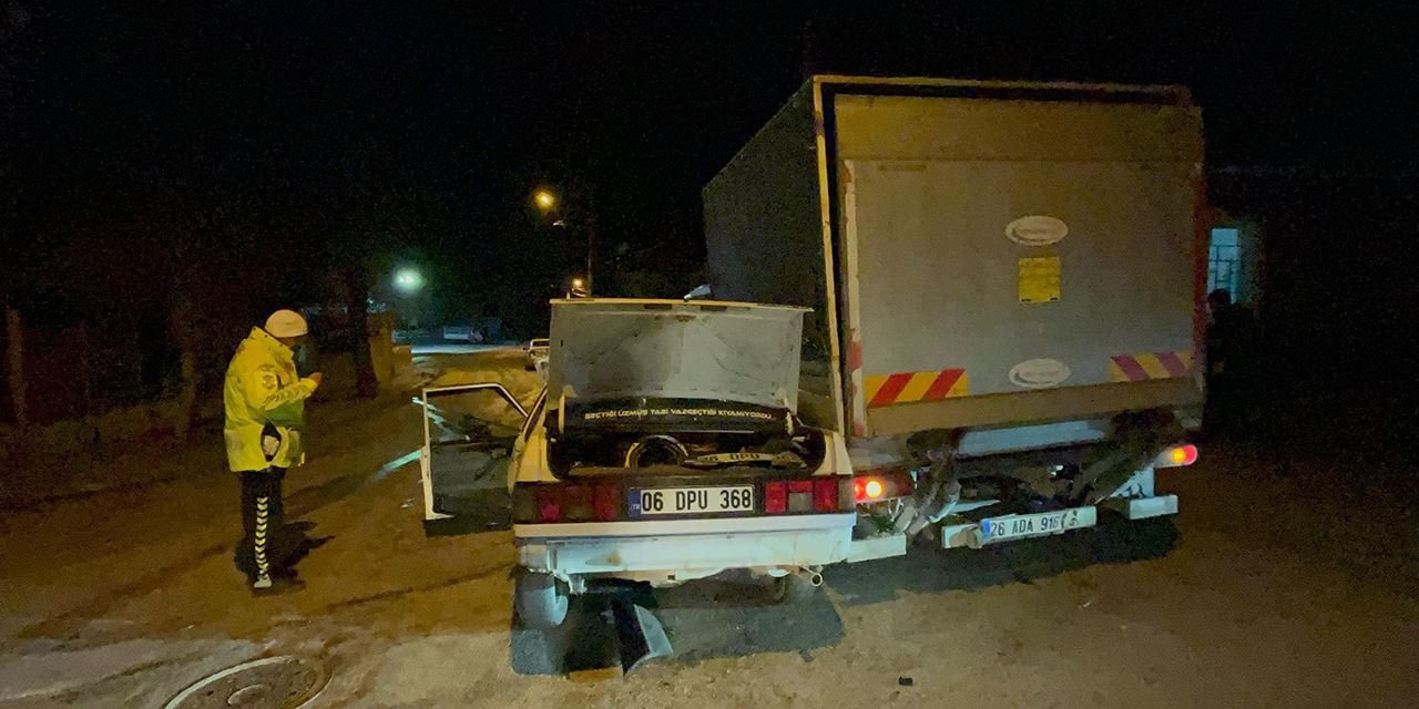 Ehliyetsiz alkollü sürücü kaza yaparak ağır yaralandı