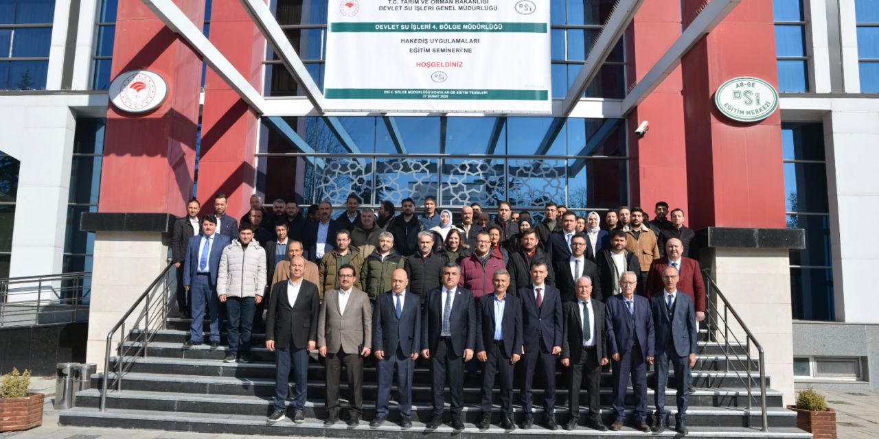DSİ'de hakedişler için eğitim toplantısı yapıldı