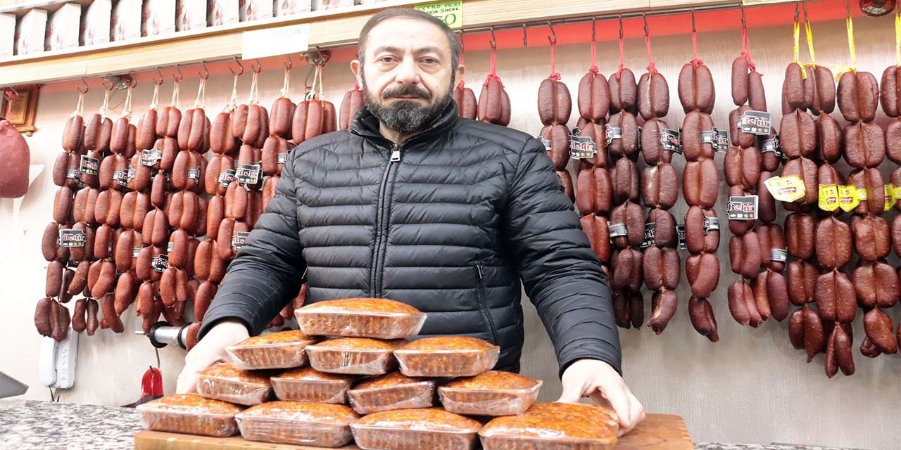 Kayseri’de sucuk içi satışı patladı