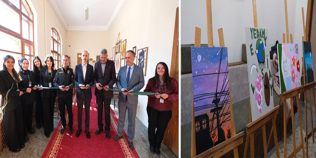 Karaman’da YEDAM Atölye Sergisi görücüye çıktı