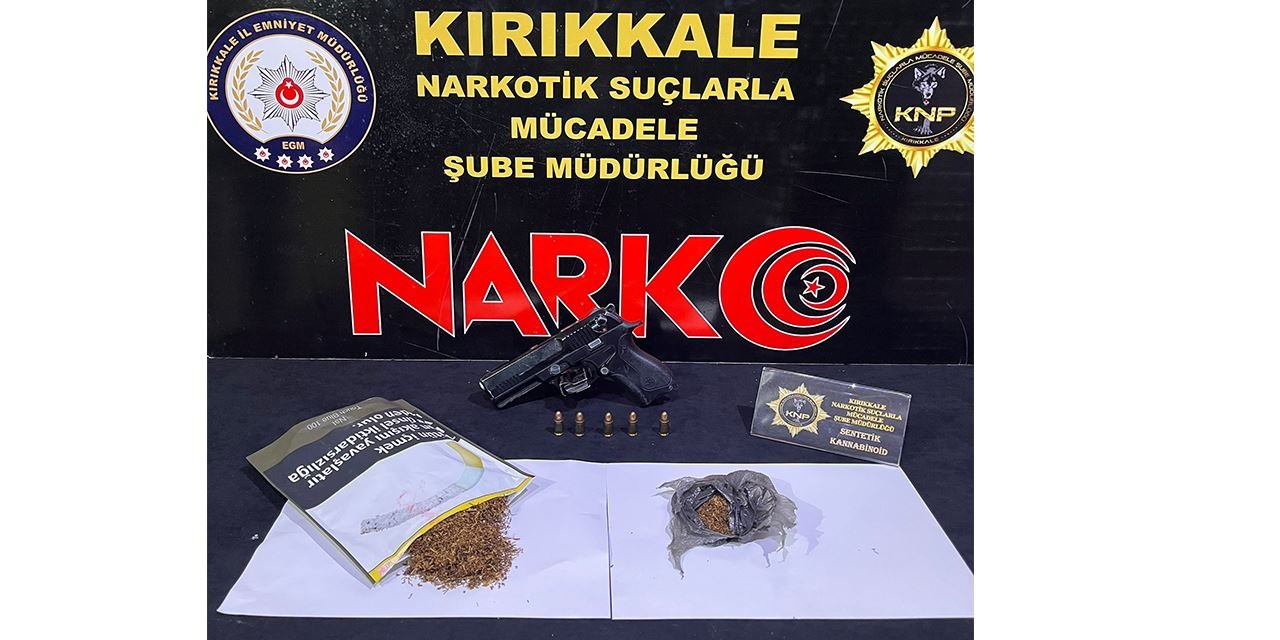 Kırıkkale'de uyuşturucu operasyonu: 1 kişi tutuklandı