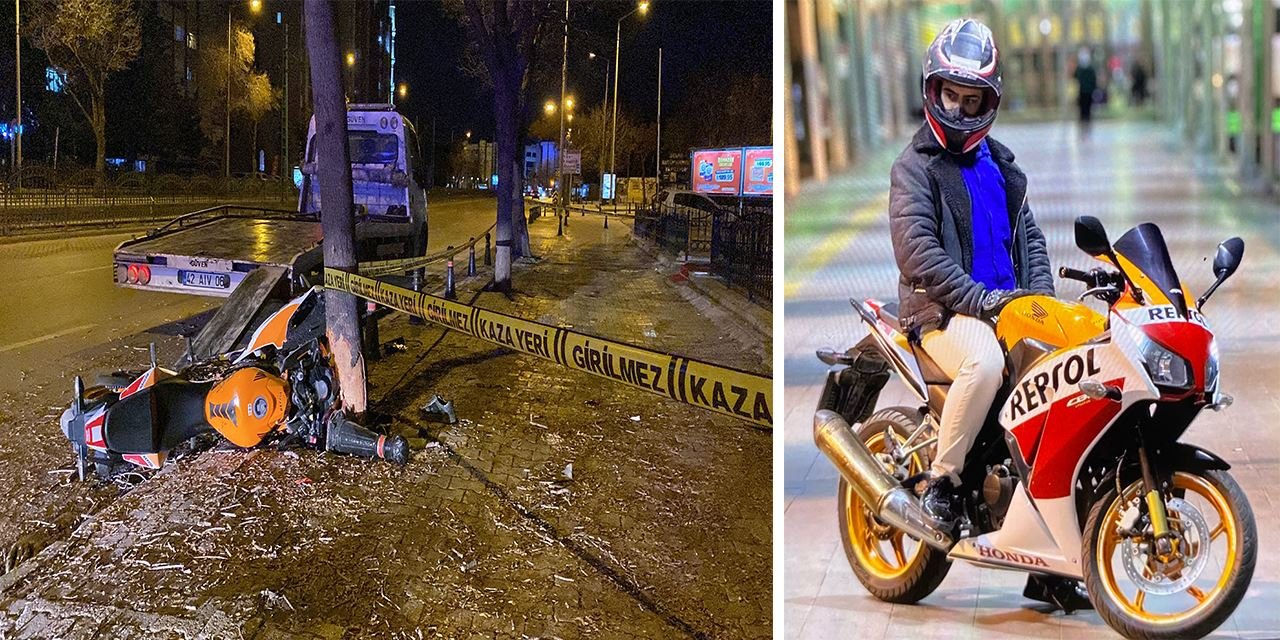 Konya'da motosiklet kazası: 1'i ağır, 2 yaralı