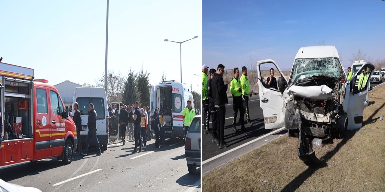 Nevşehir-Aksaray karayolu’nda feci kaza: 1 ölü, 1 yaralı
