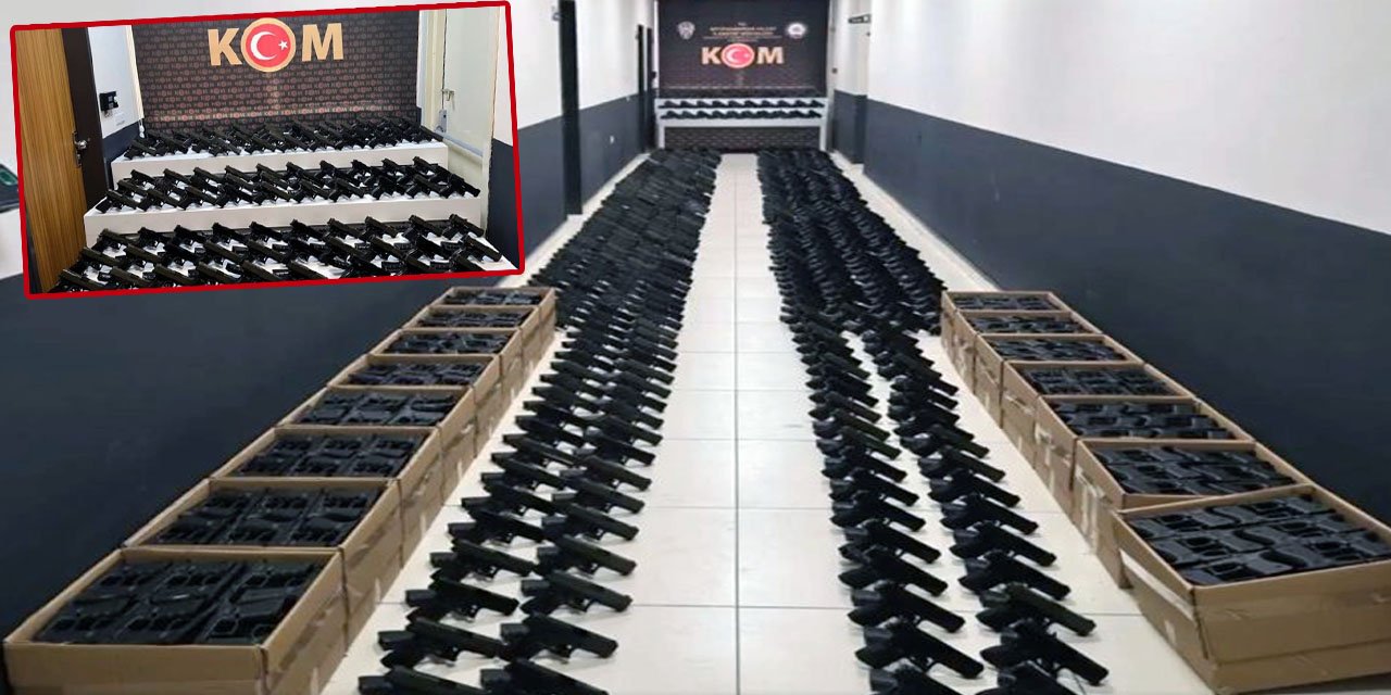 Konya ve Afyon polisinden silah kaçakçılarına dev operasyon