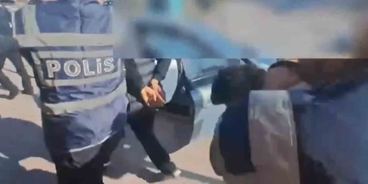 Araçtan telefon çalan şahıslar yakalandı