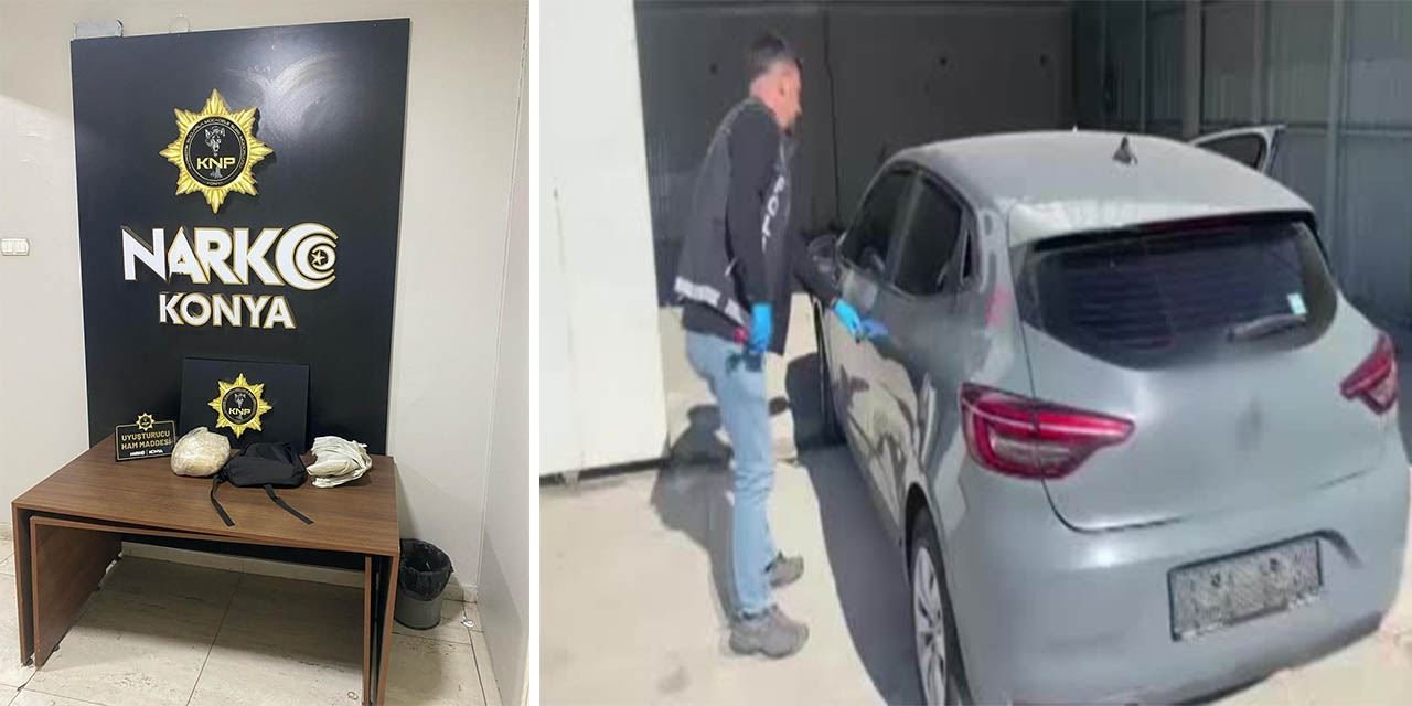 Konya'da uyuşturucu kanallarına yönelik operasyon