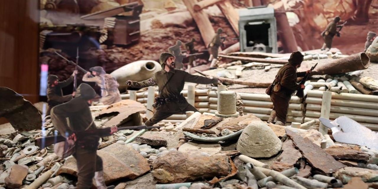 Çanakkale Savaşı'nı canlı yaşatan müzeye ziyaretçi akını