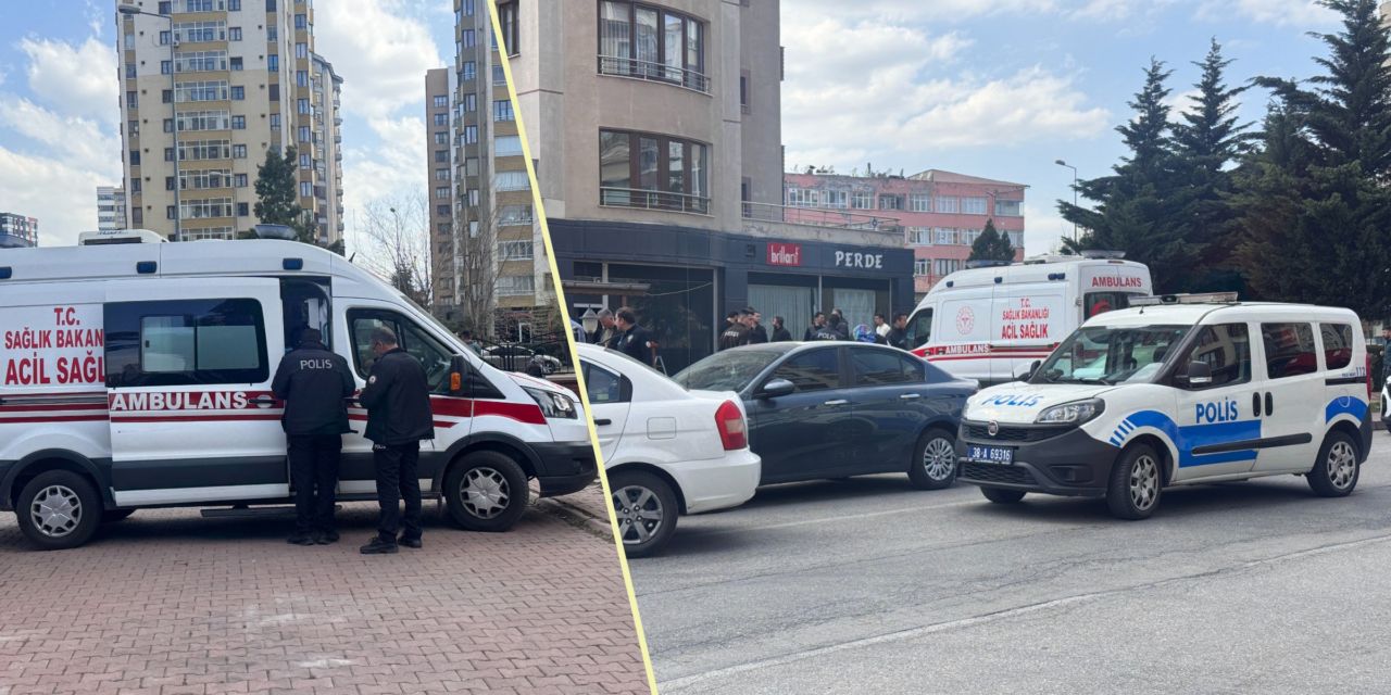 Apartman görevlisi ile kiracı arasında bıçaklı-silahlı kavga