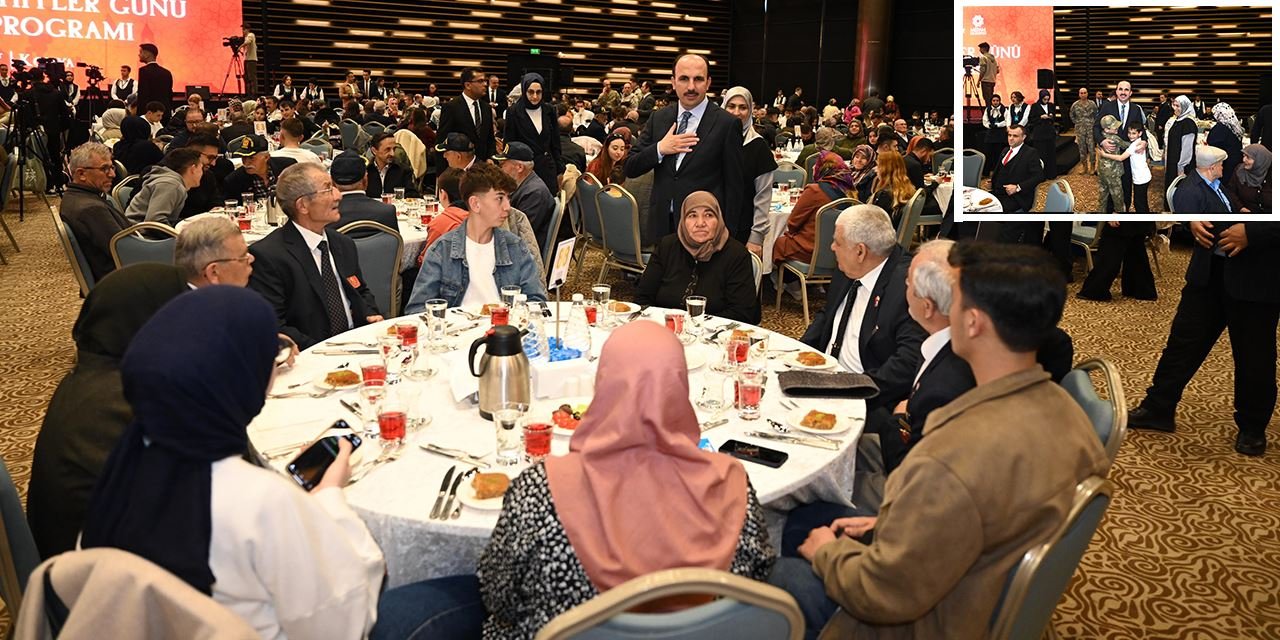 Konya’da Şehit aileleri ve Gaziler iftar sofrasında buluştu
