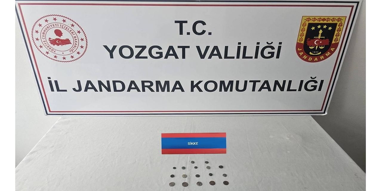 Yozgat’ta 17 adet sikke bulundu