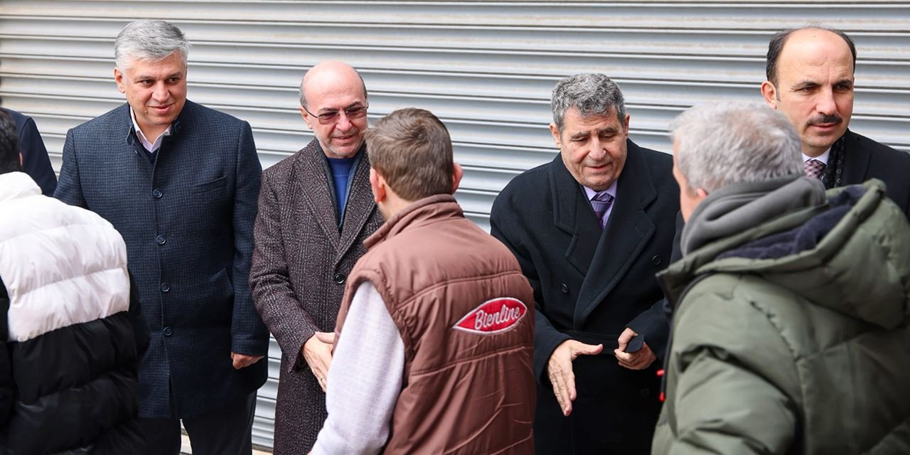 Altay ve Pekyatırmacı, Musalla Bağları Mahallesi'nde vatandaşlarla buluştu