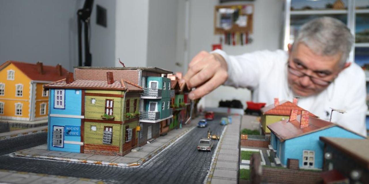 33 yılda odasında Eskişehir’i canlandırdı