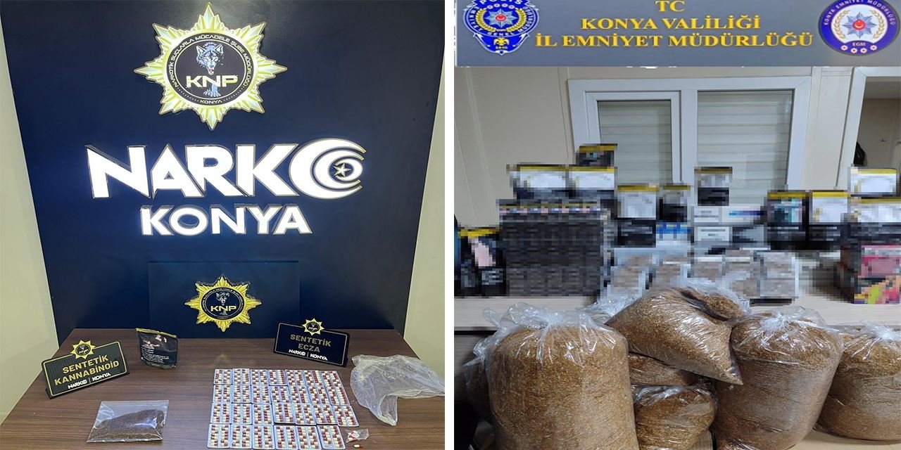 Konya'da polis denetimleri hız kesmiyor