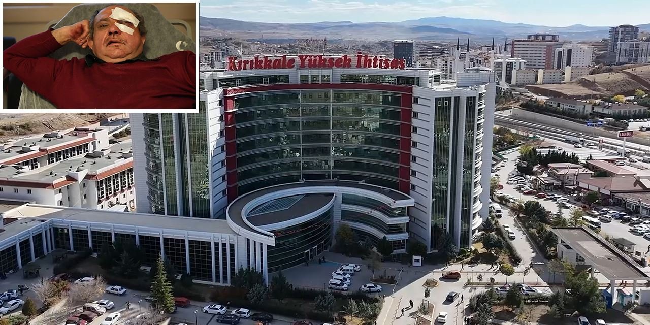 Kırıkkale'de doktora darp: Göz çevresinde kemik kırığı oluştu