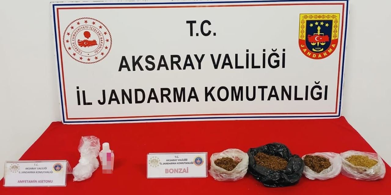 Aksaray'da uyuşturucu operasyonunda 2 kişi tutuklandı