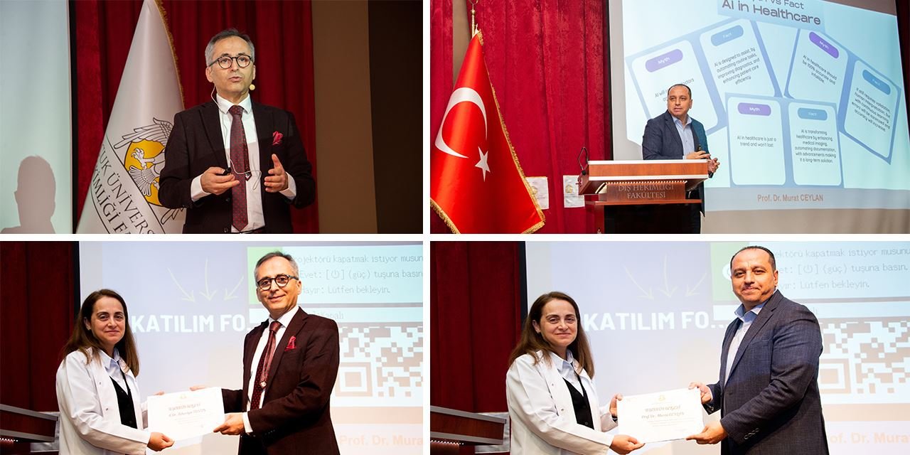 Selçuk Üniversitesi'nde sağlık alanında yapay zeka konferansları başladı