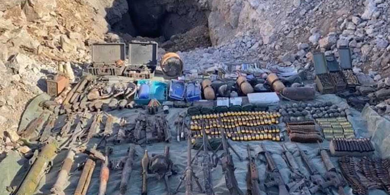 MSB, Pençe-Kilit operasyonu'nda PKK mağarasını ele geçirdi