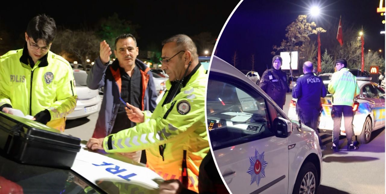 Alkollü ve ehliyetsiz yakalanan pişkin sürücü