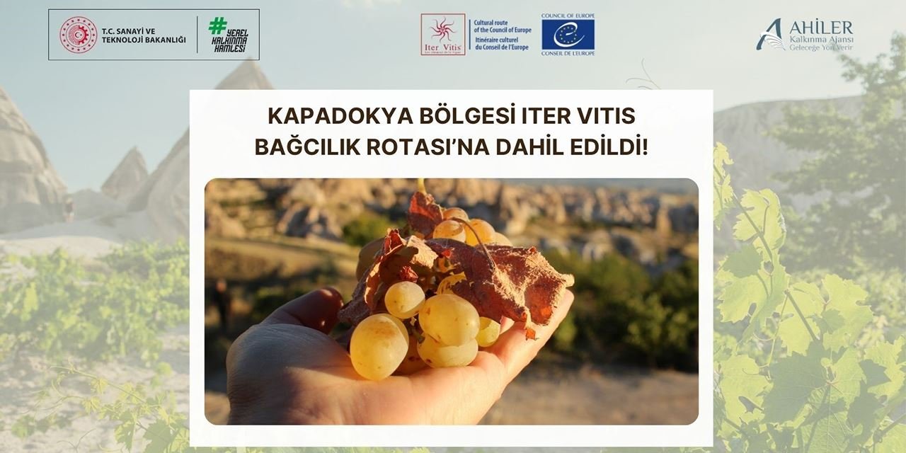 Kapadokya, Iter Vitis Bağcılık Rotası'na katıldı